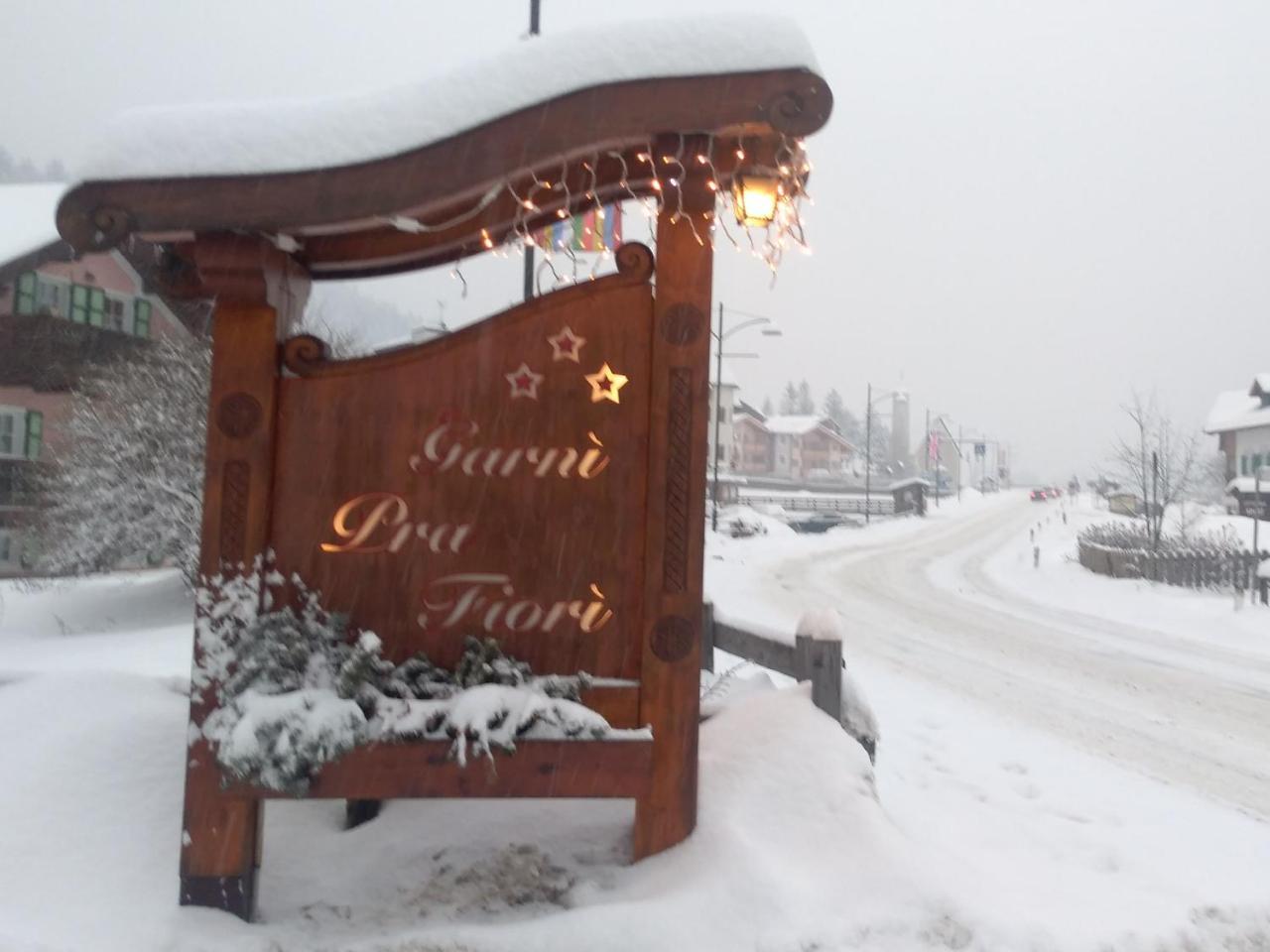Garnì Prà Fiorì Hotel Campitello di Fassa Exterior foto